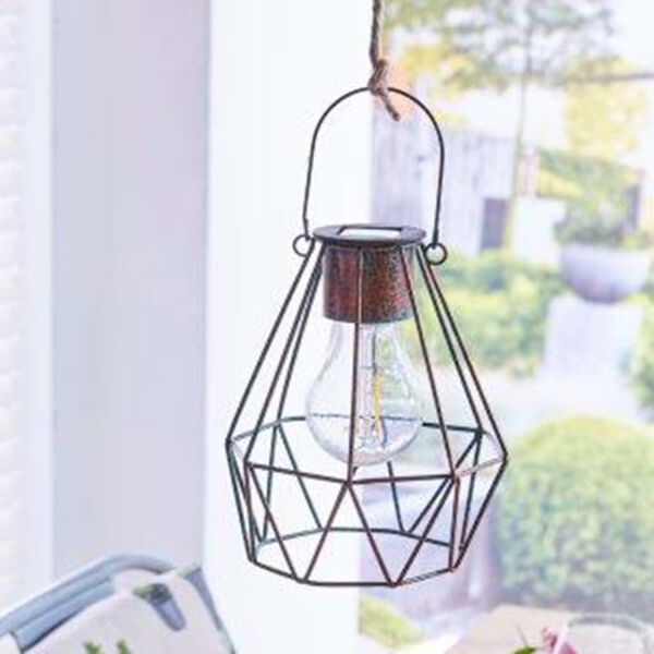 Luxform Solcellslampa för trädgård LED Dusseldorf