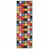 vidaXL Mattl&ouml;pare LESAKA f&auml;rgstark 50 x 100 cm Diamantvelour
