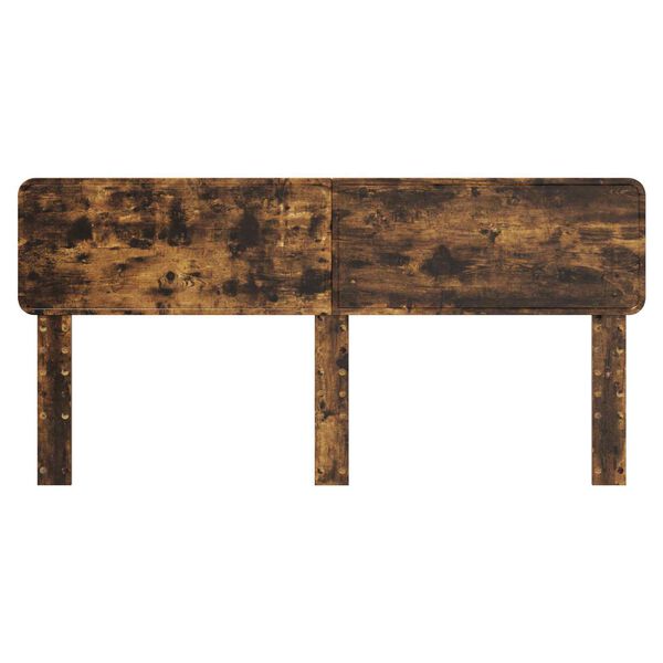 vidaXL Huvudgavel R&ouml;kt ek 200 cm Konstruerat tr&auml;