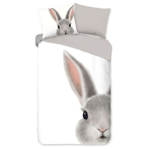 Good Morning Bäddset för barn ROGER 140x200/220 cm vit