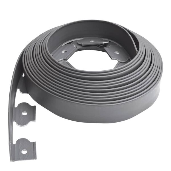 Nature Trädgårdskant 5 cm x 10 m grå