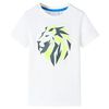 T-shirt f&ouml;r barn ecru 92