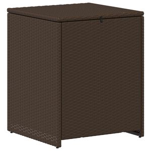 vidaXL Kuddbox 55 x 55 x 69 cm st&aring;l