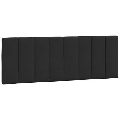 vidaXL Sängram med huvudgavel svart 120x200 cm sammet