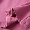 T-shirt med långa ärmar för barn hallonrosa 92