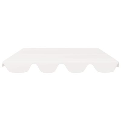 vidaXL Reservtak för hammock vit 150/130x105/70 cm