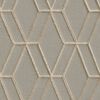 DUTCH WALLCOVERINGS Tapet hexagonal gr&aring;