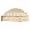 vidaXL Pallkuddset 2 pcs Beige 150 x 40 x 8 cm Oxford tyg