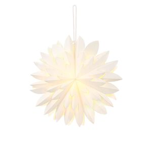 vidaXL Julbelysning RAAHE 10 LED-lampor Varmvit 45 x 17 x 45 cm