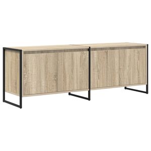 vidaXL TV-sk&aring;p Sonoma 140 x 36 x 49,5 cm Konstruerat tr&auml;