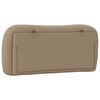 vidaXL Headboard Cushion "Hvar" Cappuccino 80 cm Faux Leather