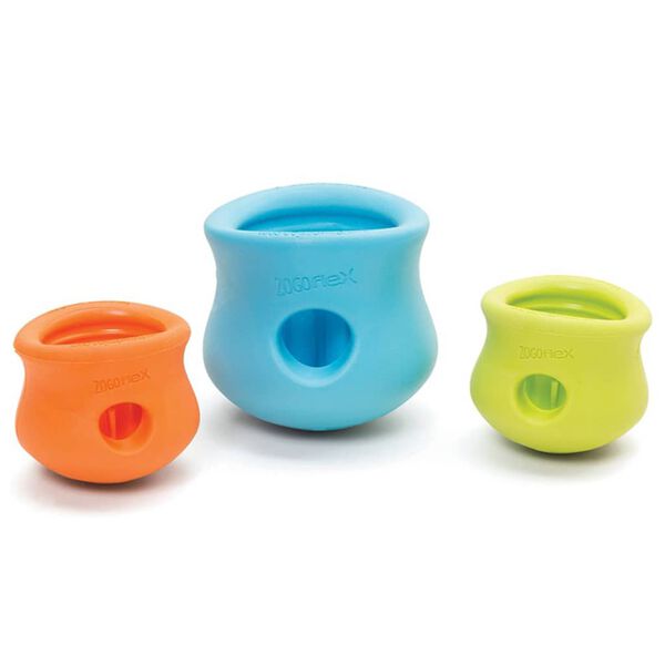 West Paw Hundleksak med Zogoflex Toppl gr&ouml;n S