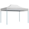 vidaXL Hopf&auml;llbart partyt&auml;lt 280x410x315 cm st&aring;l vit
