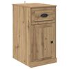 vidaXL Sidokabinett Artisan Ek 40 x 50 x 75 cm Konstruerat tr&auml;