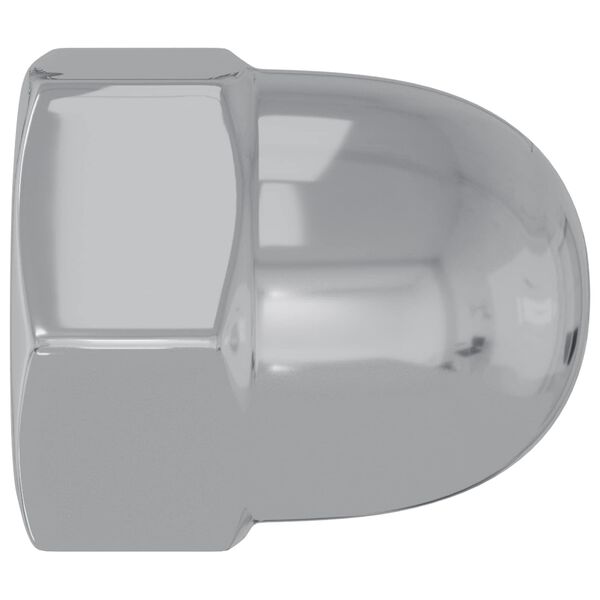 vidaXL Muttern 9574 pcs Silver M6 x 10 mm J&auml;rn