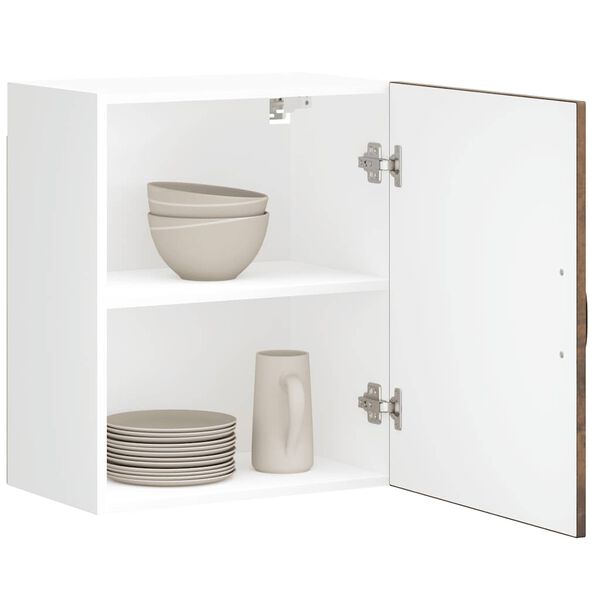 vidaXL V&auml;ggsk&aring;p f&ouml;r k&ouml;k Lucca r&ouml;kf&auml;rgad ek konstruerat tr&auml;