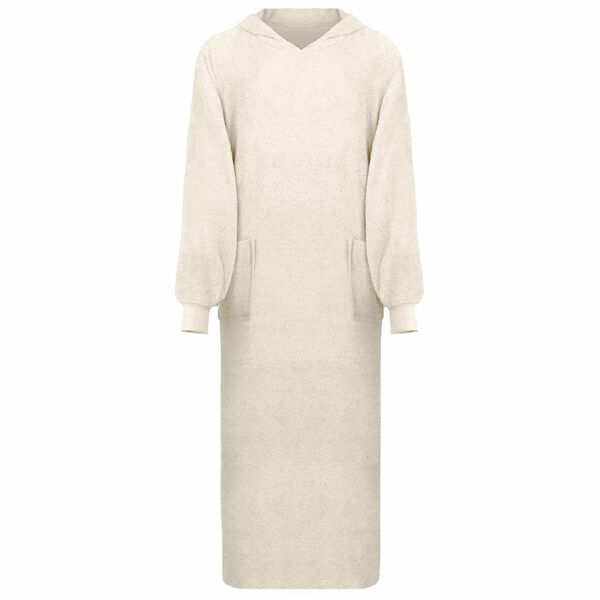 vidaXL Filt-hoodie KINN Kr&auml;m XXL Bomull