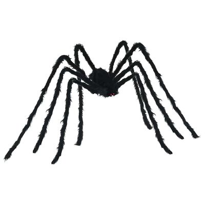 Halloween-spindeldekoration med nät 2 st svart och vit 200 cm