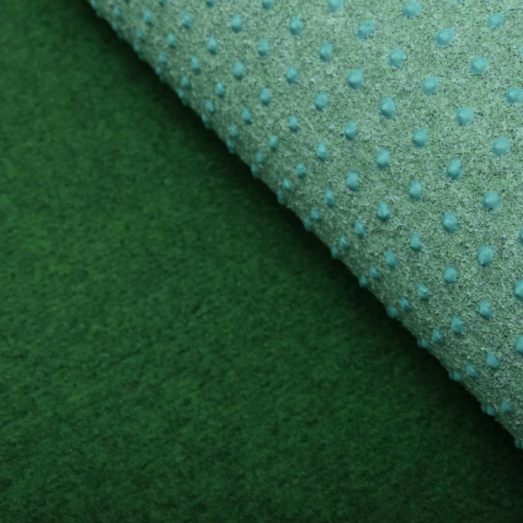 vidaXL Konstgräs med halkskydd PP 2x1,33 m grön