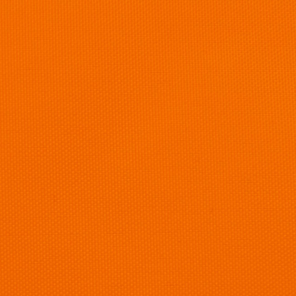 vidaXL Solsegel oxfordtyg trapets 3/4x3 m orange