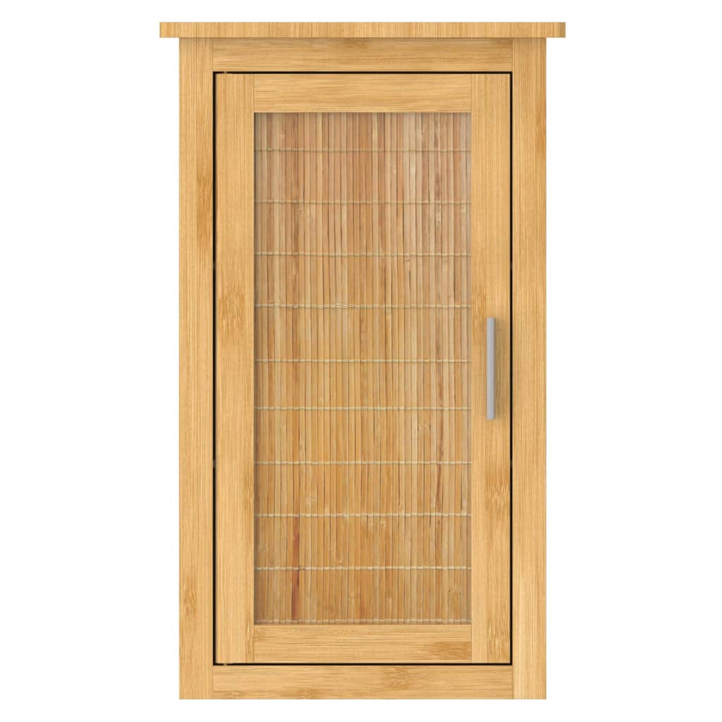 EISL Badrumsskåp högt med lådor bambu 40x20x70 cm