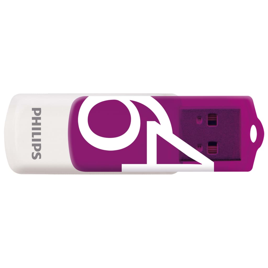 Philips Flashminne USB 2.0 Vivid 64GB 2 st vit och lila