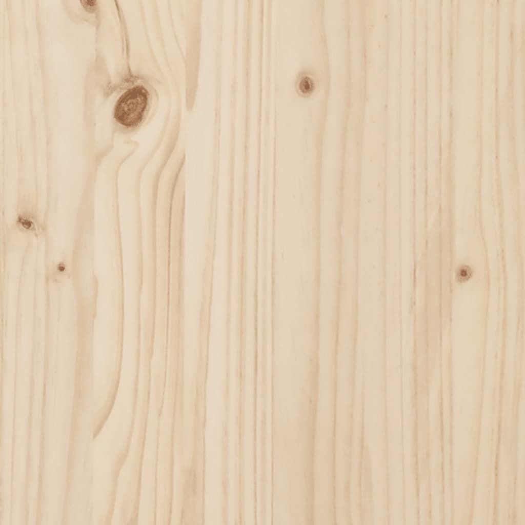 vidaXL Sängram 120x200 cm massivt trä