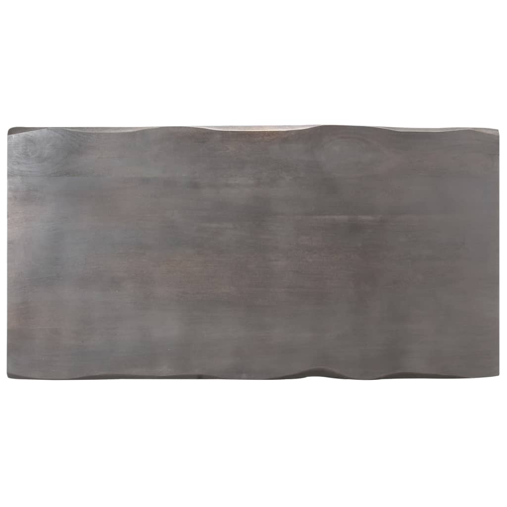 vidaXL Soffbord med levande kanter 115x60x40 cm massivt akaciaträ