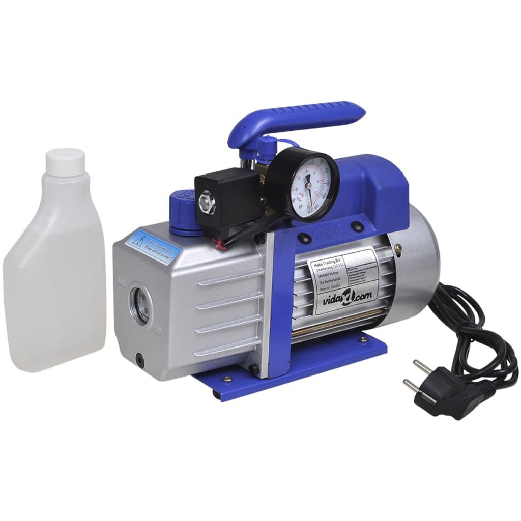 vidaXL Vakuumkammare med 1-stegs pump 5,5 L