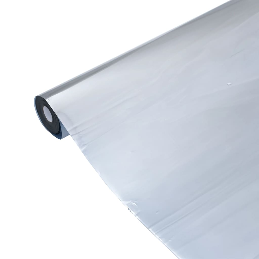 vidaXL Fönsterfilmer 3 st statisk reflektiv effekt silver PVC