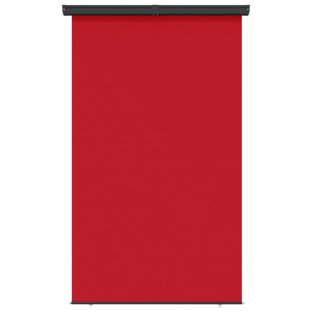 vidaXL Balkongmarkis 165x250 cm röd