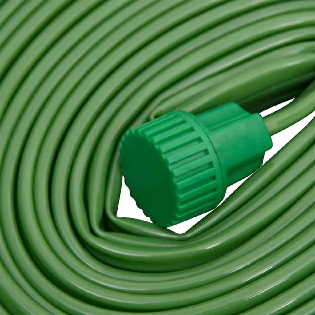vidaXL Sprinklerslang 3 kanaler grön 15 m PVC