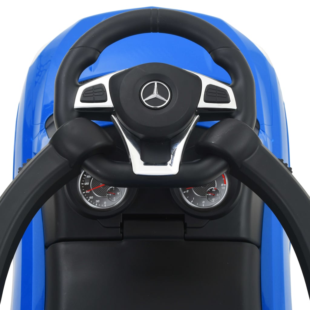 vidaXL Åkbil med handtag Mercedes Benz GLE63 blå
