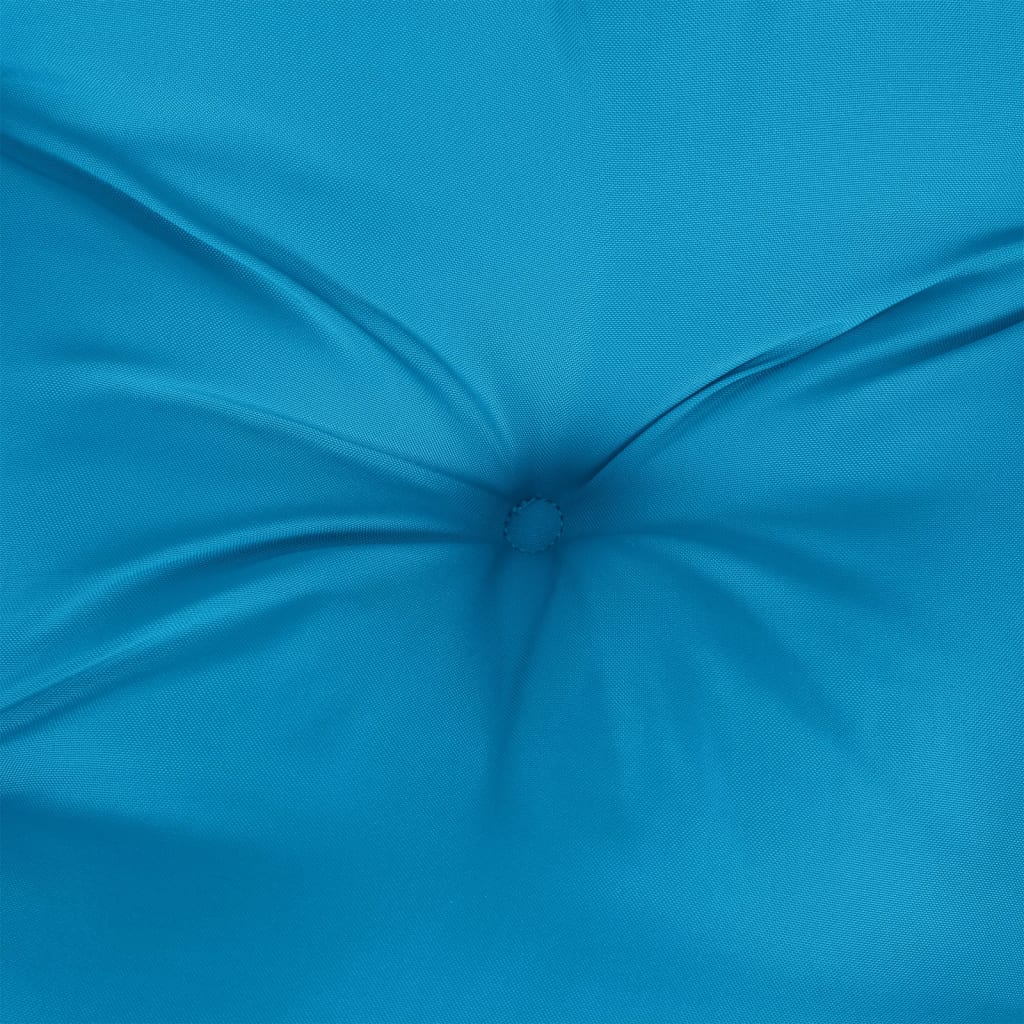 vidaXL Palldyna blå 50x50x12 cm tyg