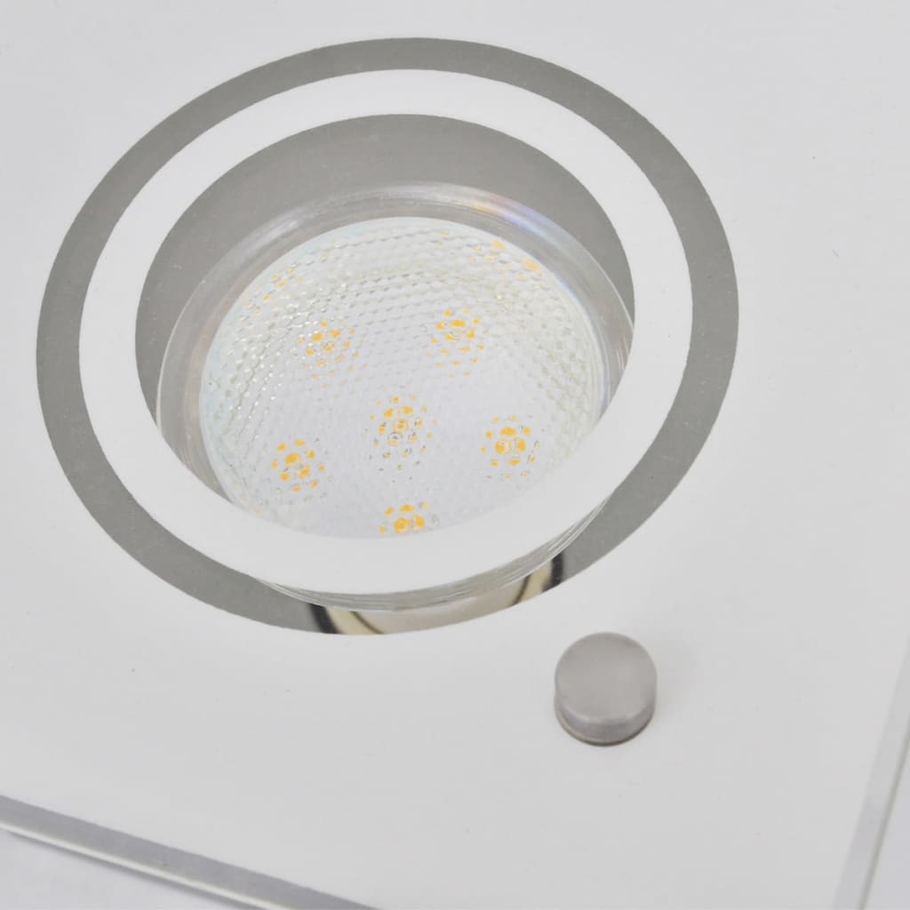 Fyrkantig taklampa LED med 4 glödlampor
