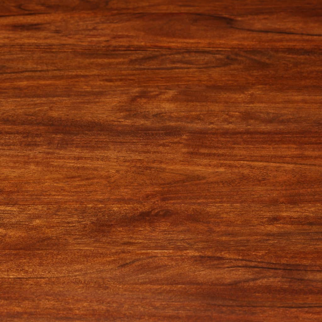 vidaXL Matbord massivt trä med honungsfinish 120x76 cm