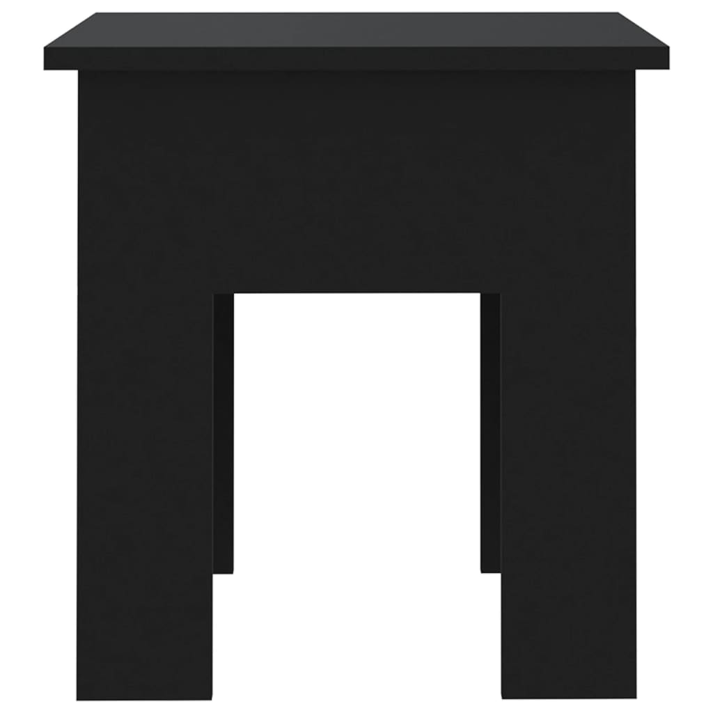 vidaXL Soffbord svart 40x40x42 cm spånskiva