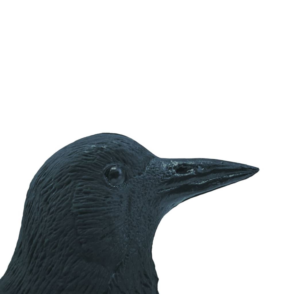 Ubbink Djurfigur kråka svart 27 cm 1382523