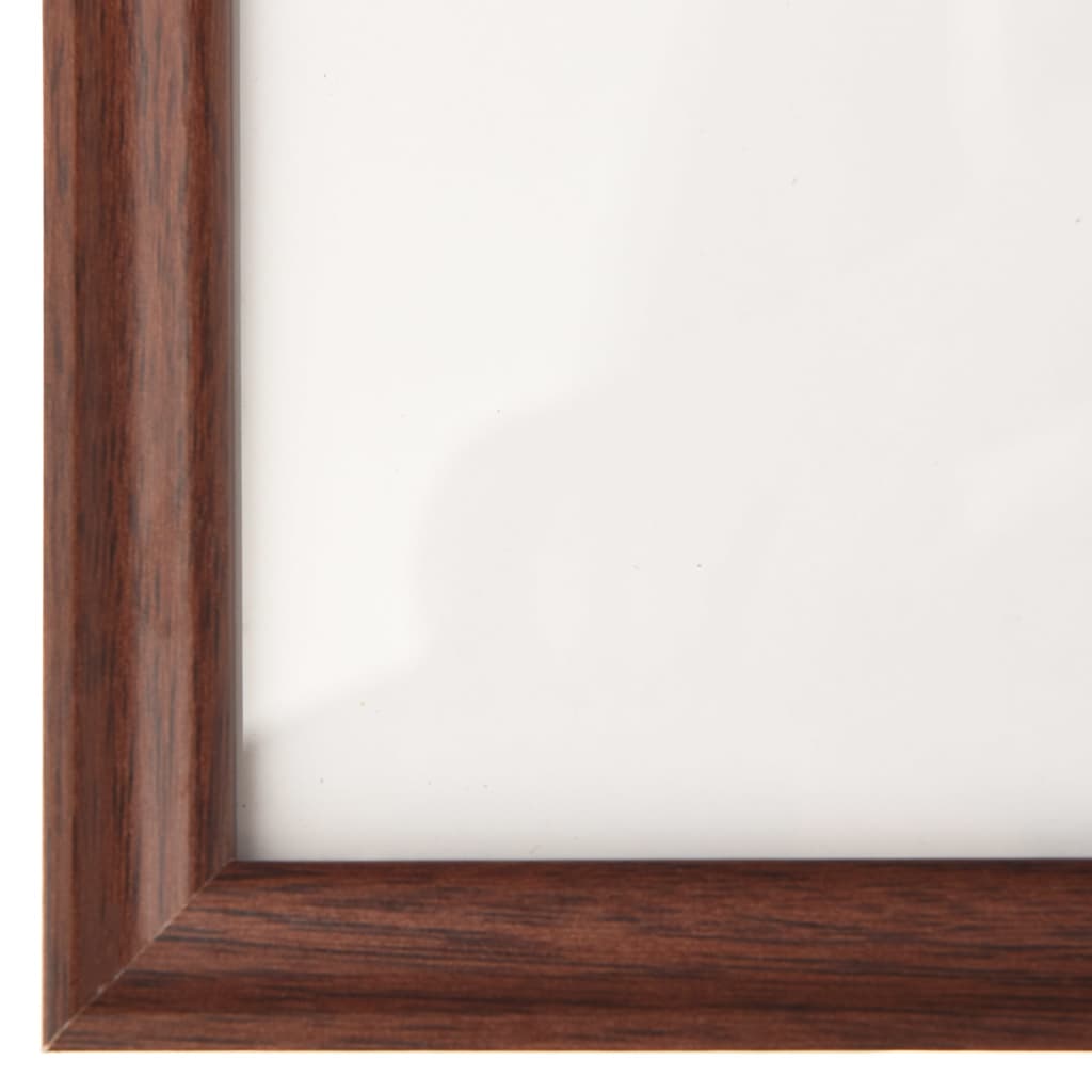 vidaXL Fotoramar 5 st för vägg eller bord brun 59,4x84 cm MDF