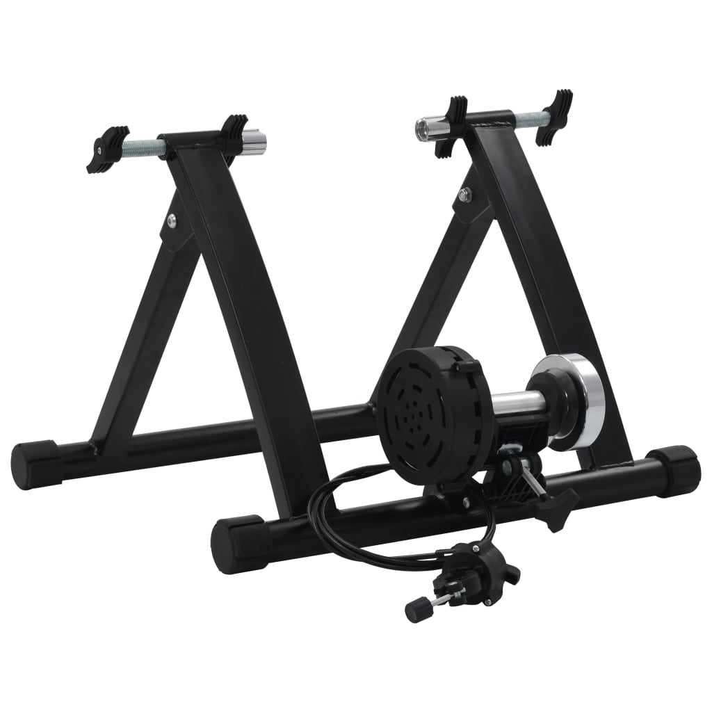 vidaXL Träningsställning för cykel 26"-28" stål svart