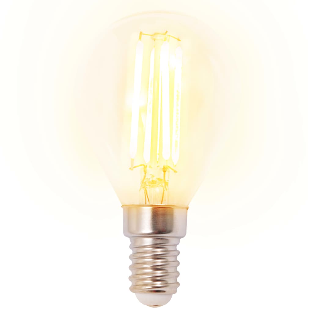 vidaXL Vägglampor 2 st med 2 LED-filamentlampor 8 W