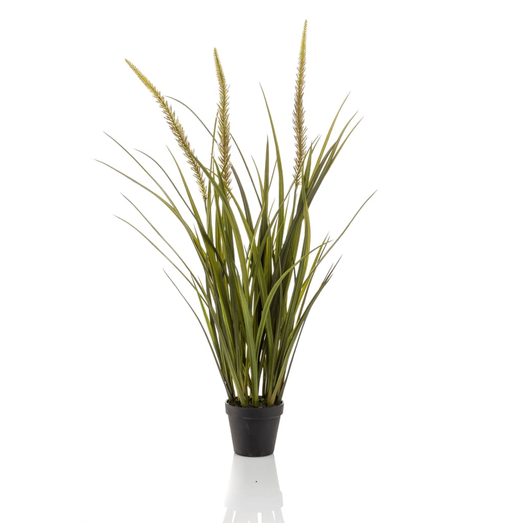 Emerald Konstväxt Foxtail Grass i kruka 90 cm