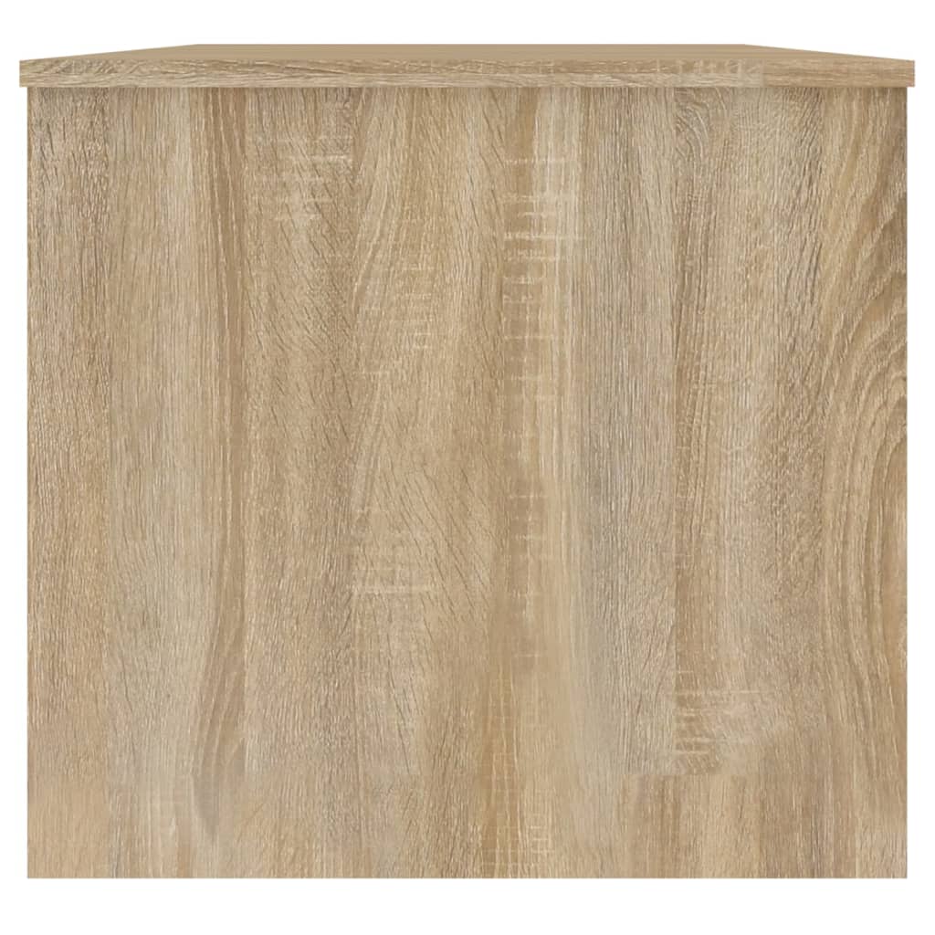 vidaXL Soffbord sonoma-ek 102x50,5x46,5 cm konstruerat trä