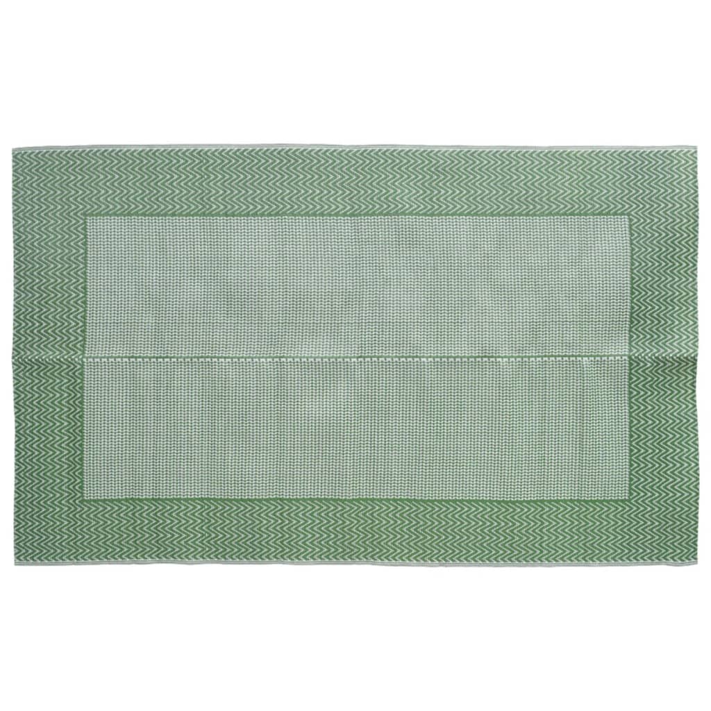 vidaXL Utomhusmatta grön 190x290 cm PP