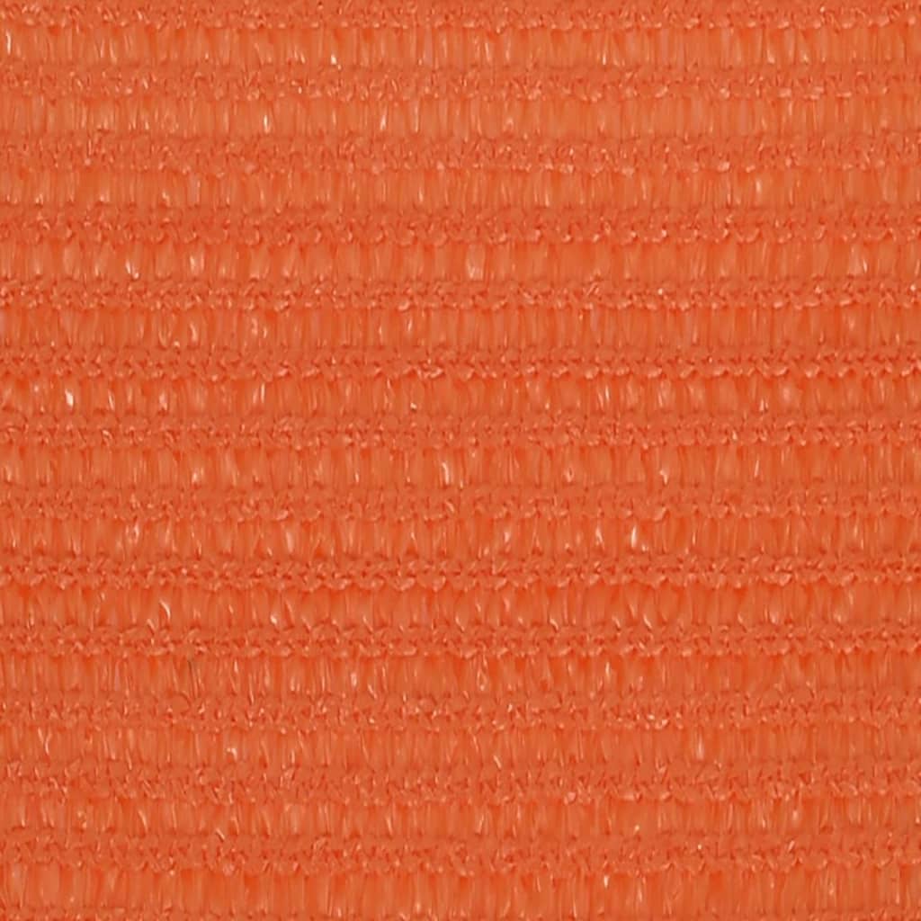 vidaXL Solsegel 160 g/m² orange 2,5x4 m HDPE