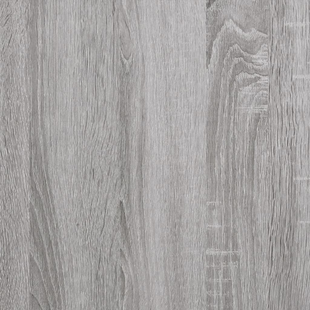 vidaXL Soffbord grå sonoma 100x50x35,5 cm konstruerat trä