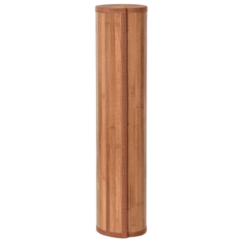 vidaXL Matta rektangulär naturlig 100x200 cm bambu