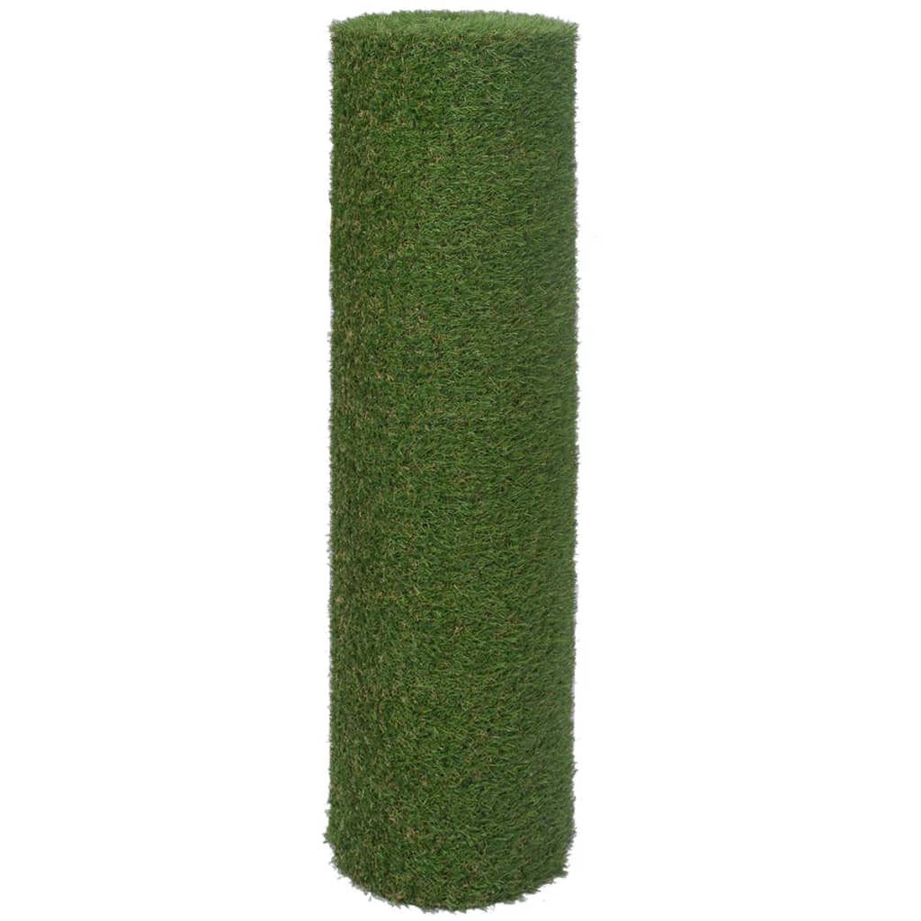 vidaXL Konstgräsmatta 1x15 m/20 mm grön
