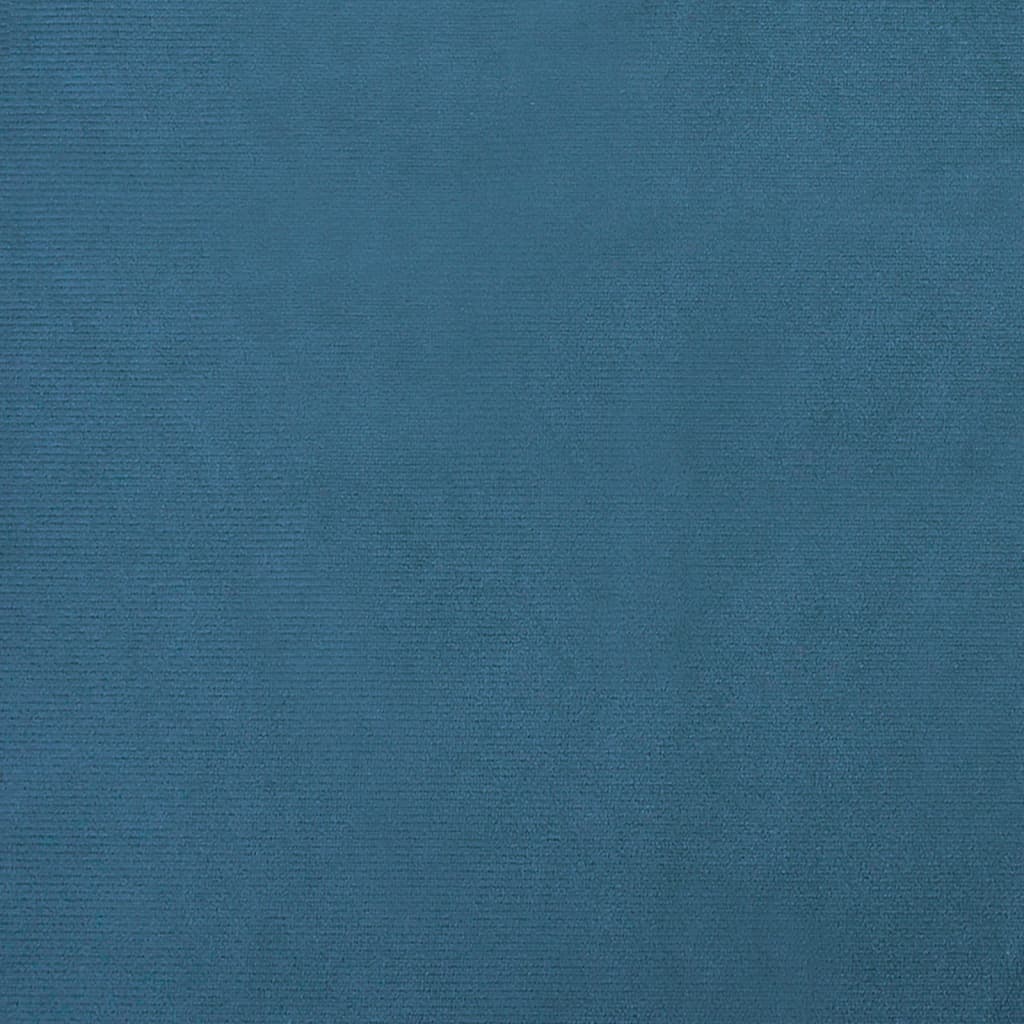 vidaXL Hundbädd blå 70x45x33 cm sammet