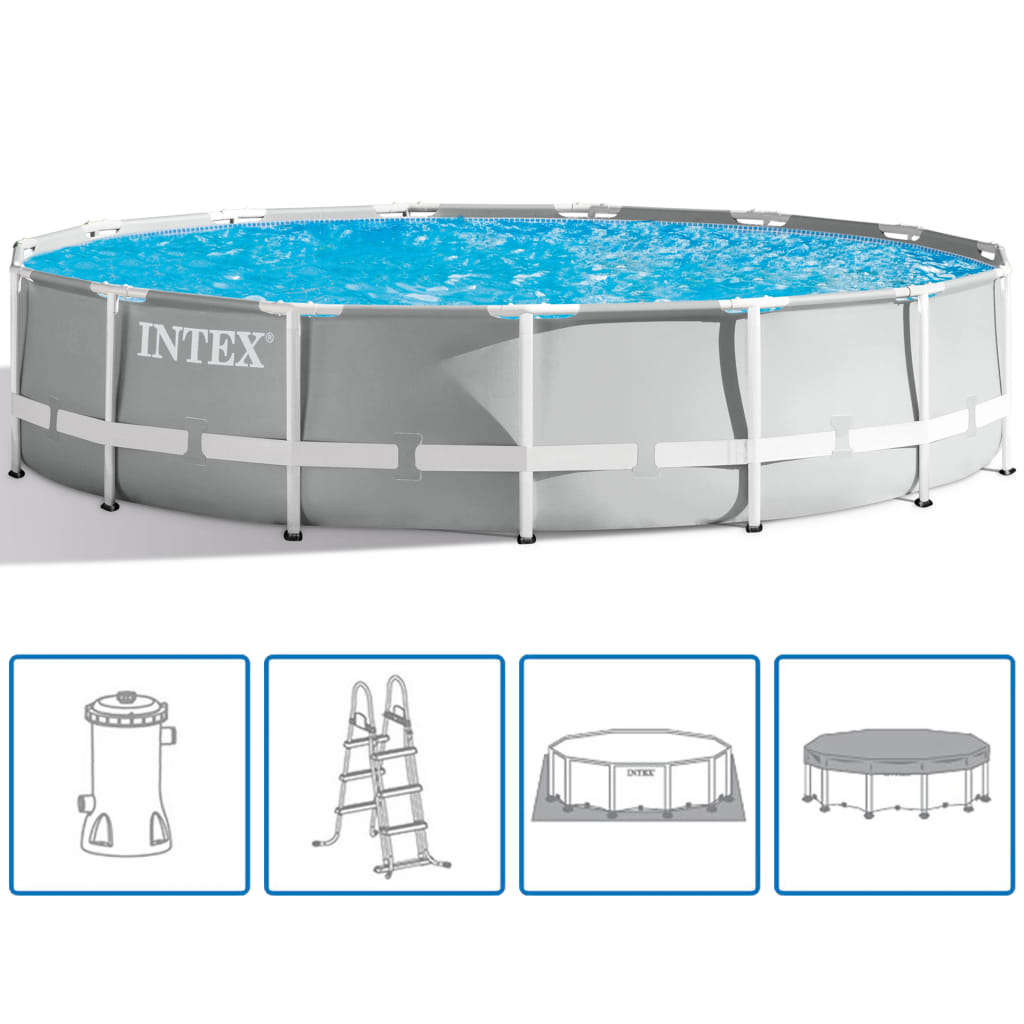 Intex Pool med tillbehör Prism Frame 457x107 cm 26724GN